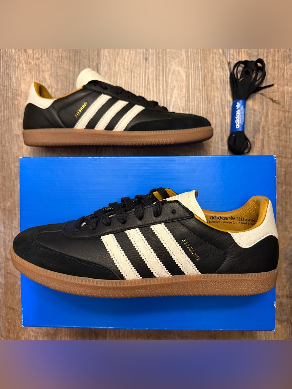 JJJJound x Adidas Samba OG Made in Germany Core Black